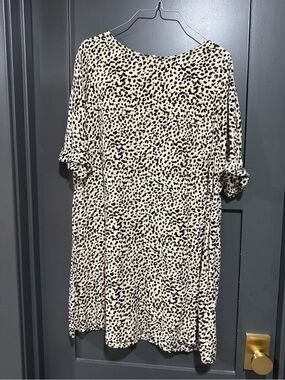 H&M leopard mini dress